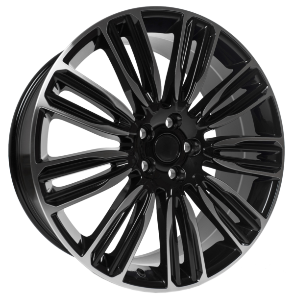 OEM Style FJE18 Alloy Wheel 22&quot; x 10&quot; ET45 Black &amp; Polished