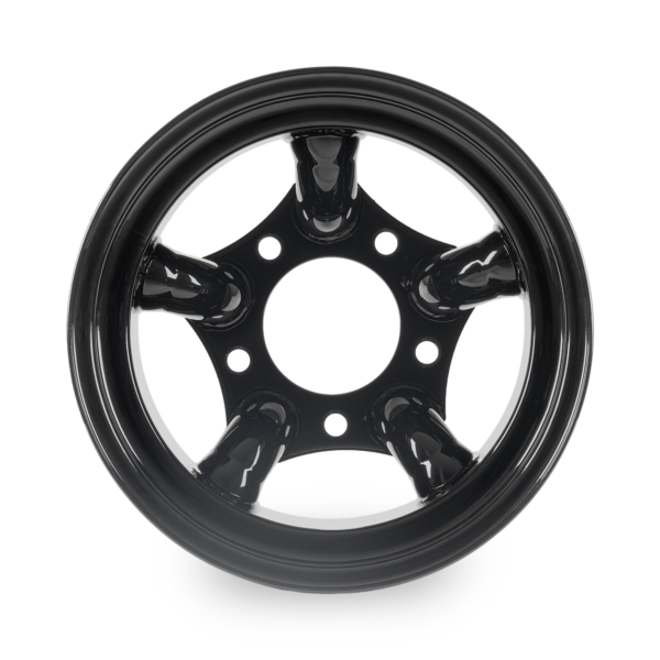 Challenger 5 Spoke Steel Wheel 15&quot; x 10&quot; ET-32 Black