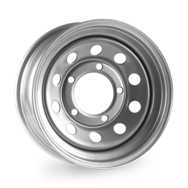 Tuff Torque Modular Steel Wheel 16&quot; x 7&quot; ET0 Silver