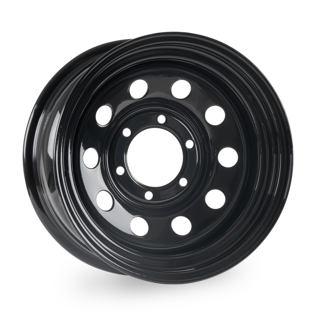 tuff-torque-modular-steel-wheel-16-x-8-et-12-black-4x4-tyres