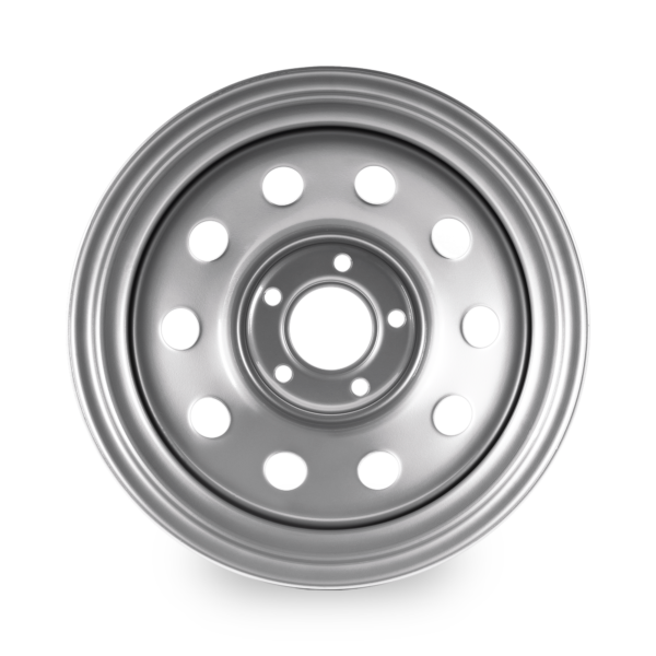 Tuff Torque Modular Steel Wheel 16&quot; x 8&quot; ET0 Silver