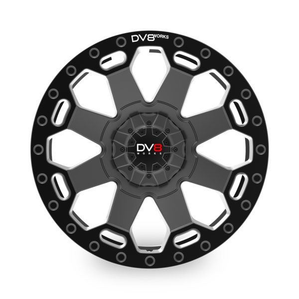 Dv8 Works Concept Alloy Wheel 20&quot; x 9&quot; ET25 Black