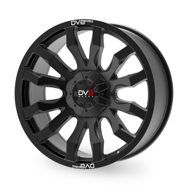 Dv8 Works Edge Alloy Wheel 20&quot; x 9&quot; ET20 Black