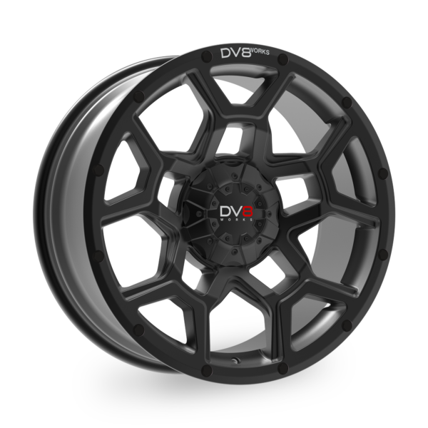 Dv8 Works Hornet Alloy Wheel 20&quot; x 9&quot; ET25 Black