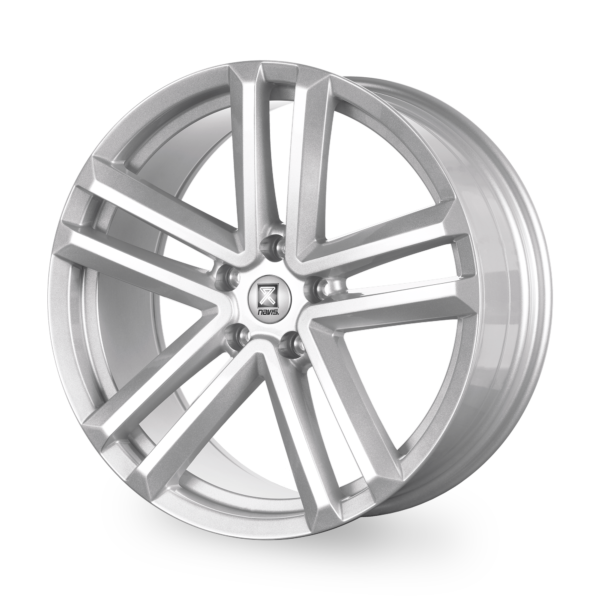 Navis Twin-5 Alloy Wheel 20&quot; x 9&quot; ET42 Silver