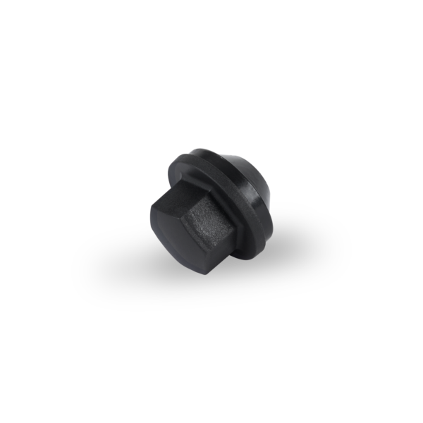 Tuff Torque Set of 5 Locking Alloy Wheel Nuts - 16 x 1.5 - 27mm - Black - Flat Seated ( Lock version of RRD500560 / Defender )