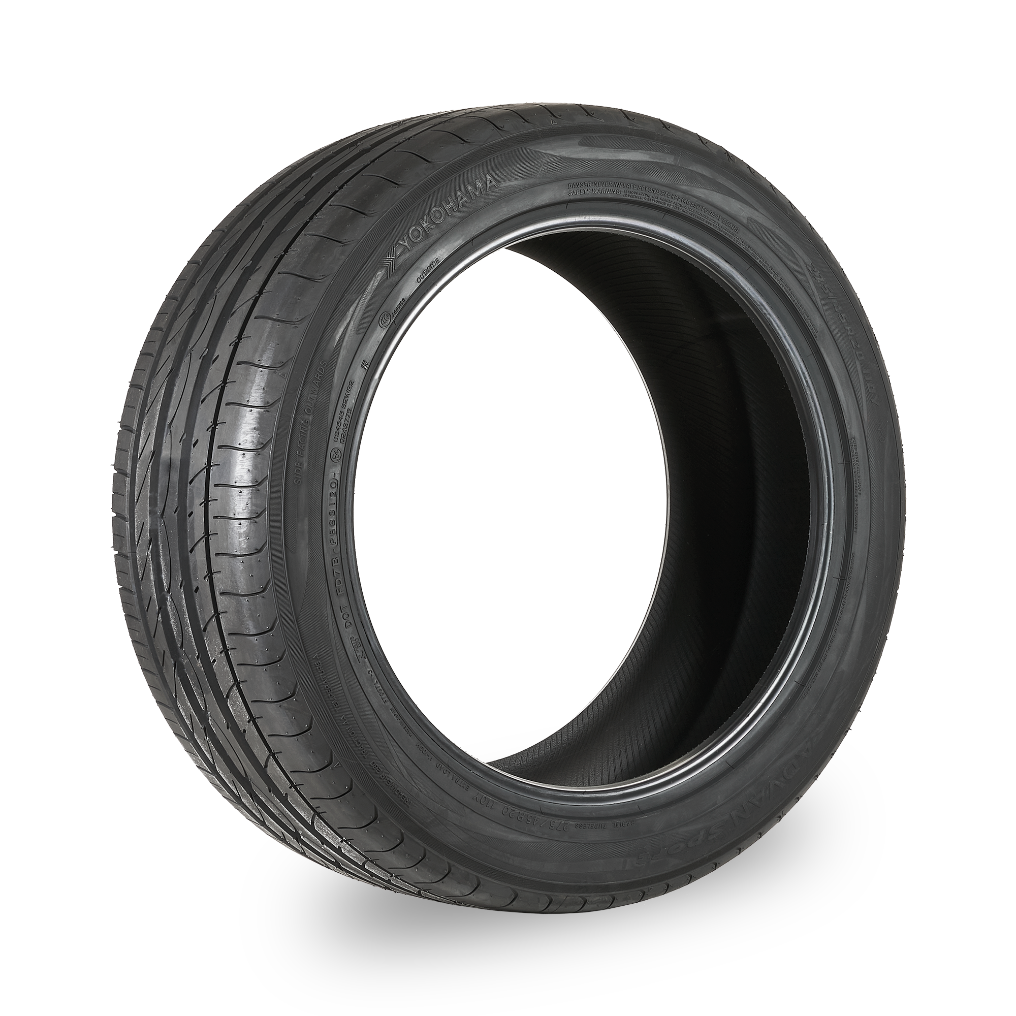 275/45R20 Yokohama Advan Sport V103 Porsche 110Y Tyre - 4x4