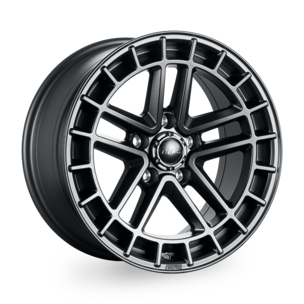 Navis Mac-at Alloy Wheel 17&quot; x 8.5&quot; ET34 Satin Black