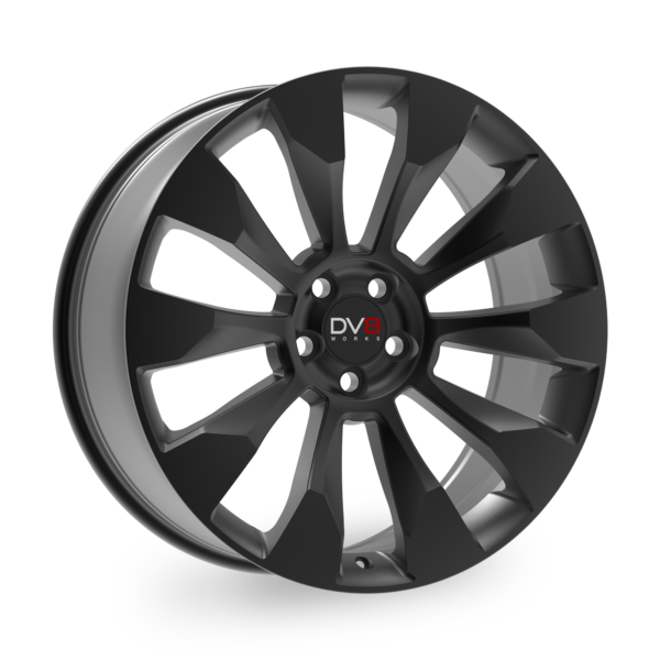 Dv8 Works Expedition Alloy Wheel 22&quot; x 9&quot; ET35 Black