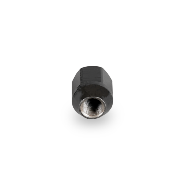Tuff Torque Steel Wheel Nut - 16 x 1.5 - 27mm - Black - Domed Acorn Nut