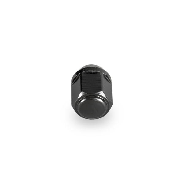 Tuff Torque Steel Wheel Nut - 16 x 1.5 - 27mm - Black - Domed Acorn Nut