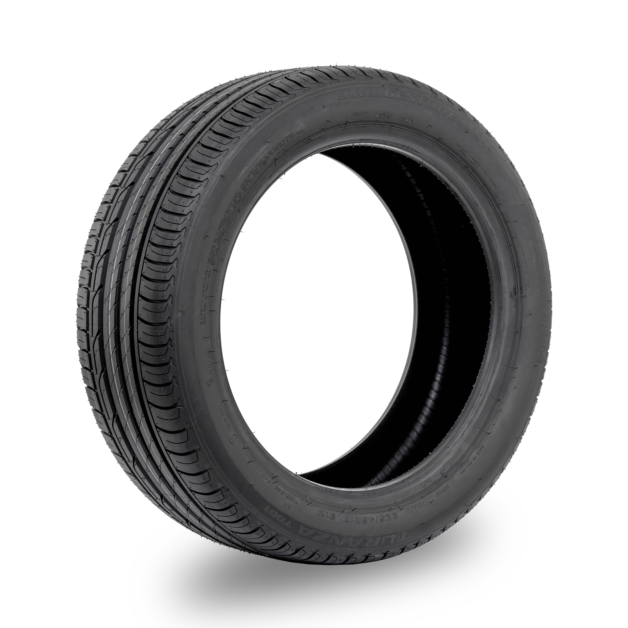215/45R17 Bridgestone Turanza T001 91W Tyre 4x4 Tyres