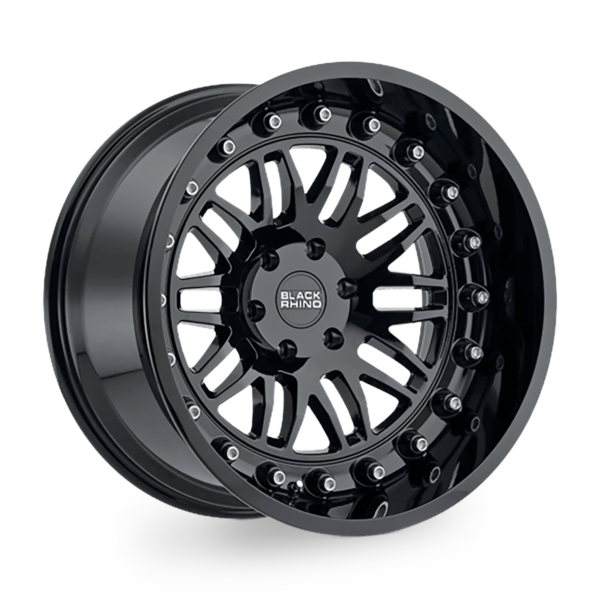 Black Rhino Fury Alloy Wheel 20&quot; x 1.5&quot; ET-44 Gloss Black