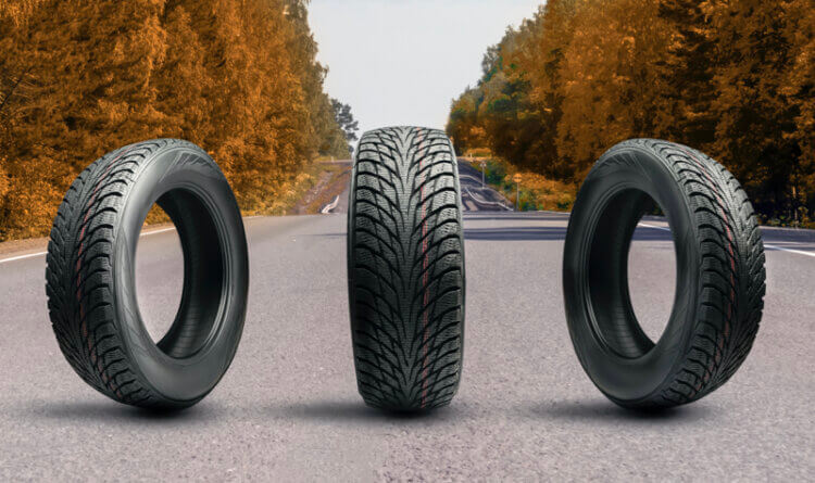 Best SUV tyres Tyre Types a image showing a lineup of SUV tyres