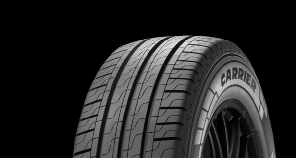 Pirelli Carrier product family on black background
