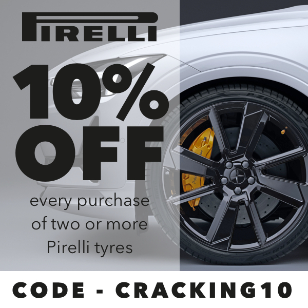 A graphic showing a 4x4 Tyres discount and offer for Pirelli tyres