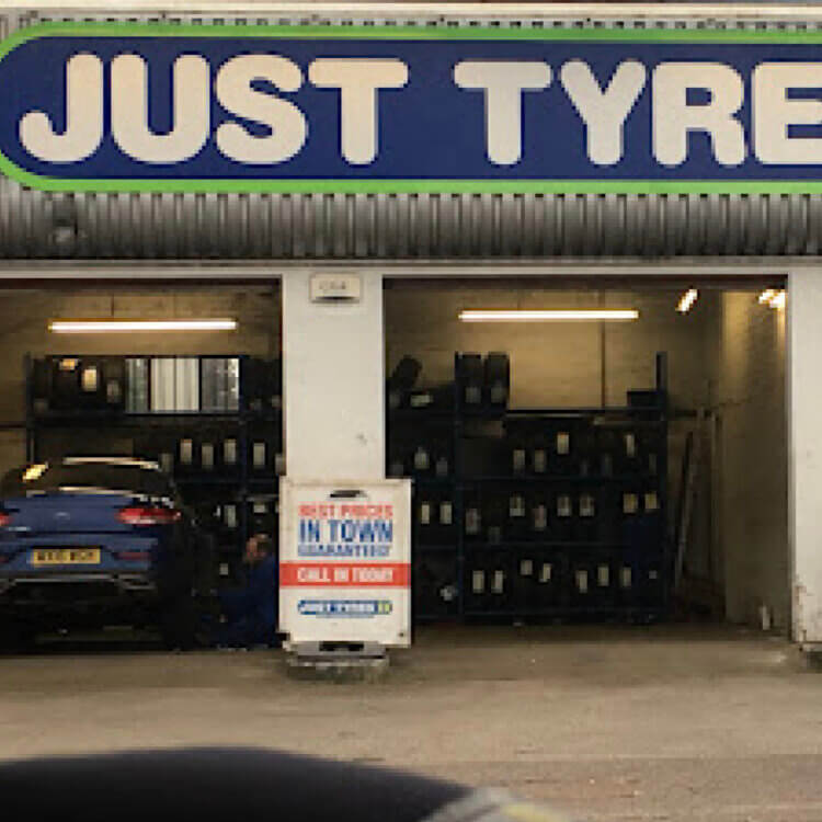 Just Tyres Solihull street view