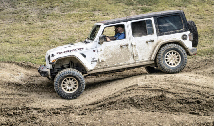 Off-road driving showing why you should Attend an Off Road training Course