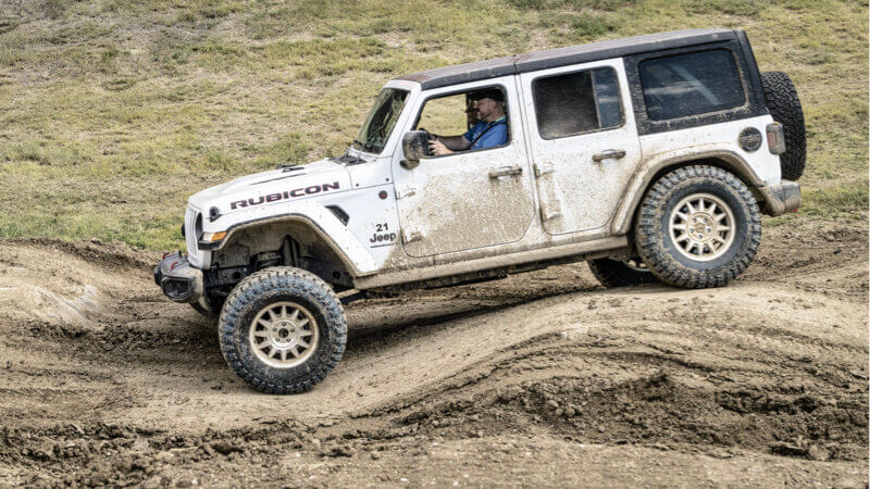 Off-road driving showing why you should Attend an Off Road training Course