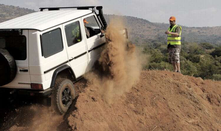 Off road driving Practice Safe Driving Techniques showing a guide helping you off road driving experience