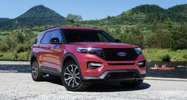 Ford SUV fitted with General Grabber GT Plus road tyres