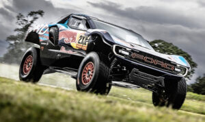 the new Ford Raptor T1+ Dakar Racer