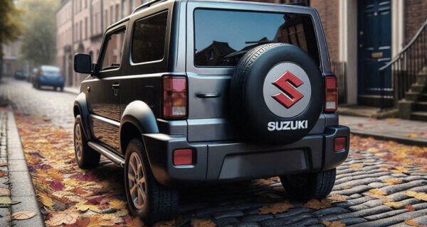 A Suzuki Badge to show we stock Suzuki Wheels for Suzuki Jimny