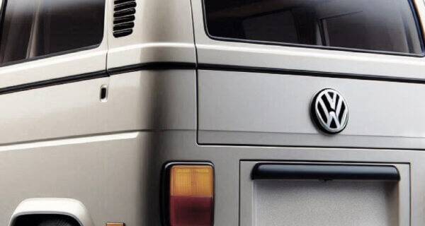 A Volkswagen Badge to show we stock Volkswagen wheels for T4 Transporter