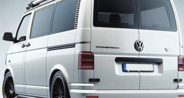 A Volkswagen Badge to show we stock Volkswagen wheels for T5 Transporter