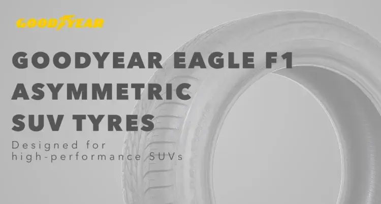 A brand image for Goodyear Eagle F1 Asymmetric SUV Tyres