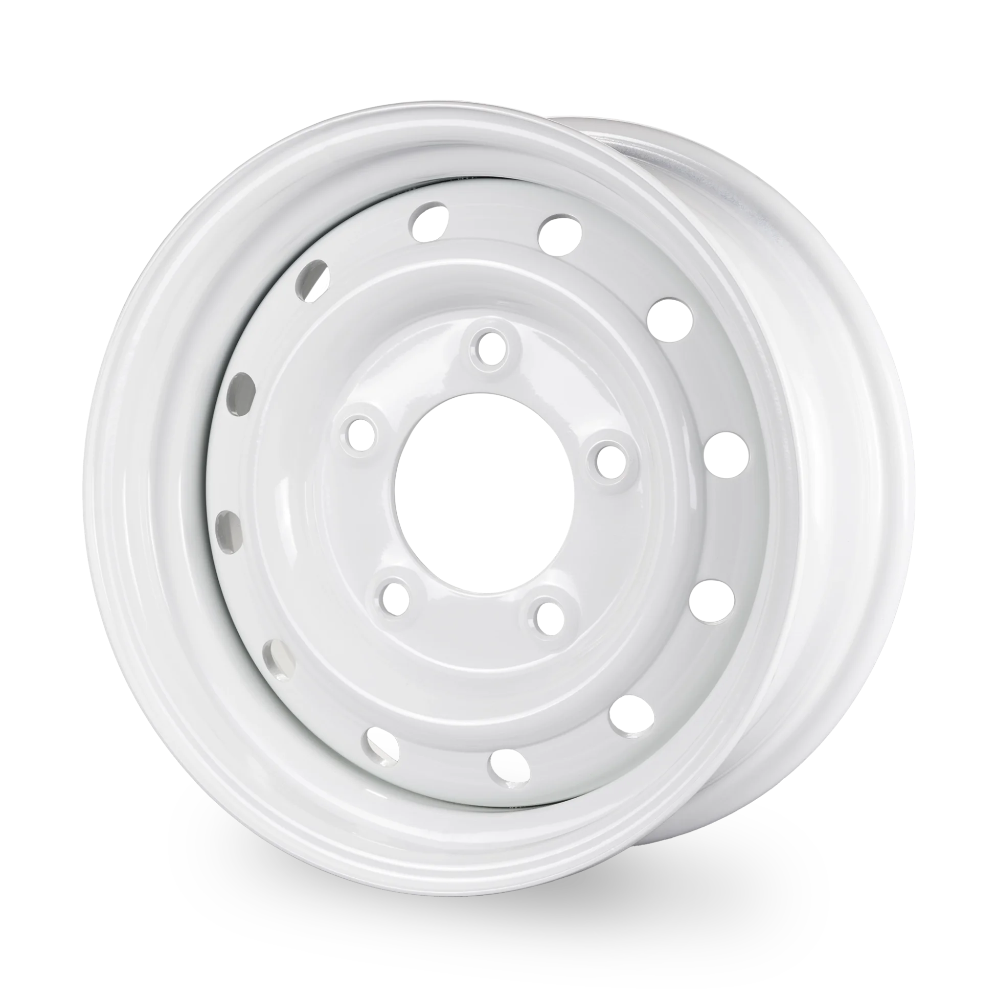 Tuff Torque Wolf Style Steel Wheel 16" x 6.5" ET20 White - Image 2