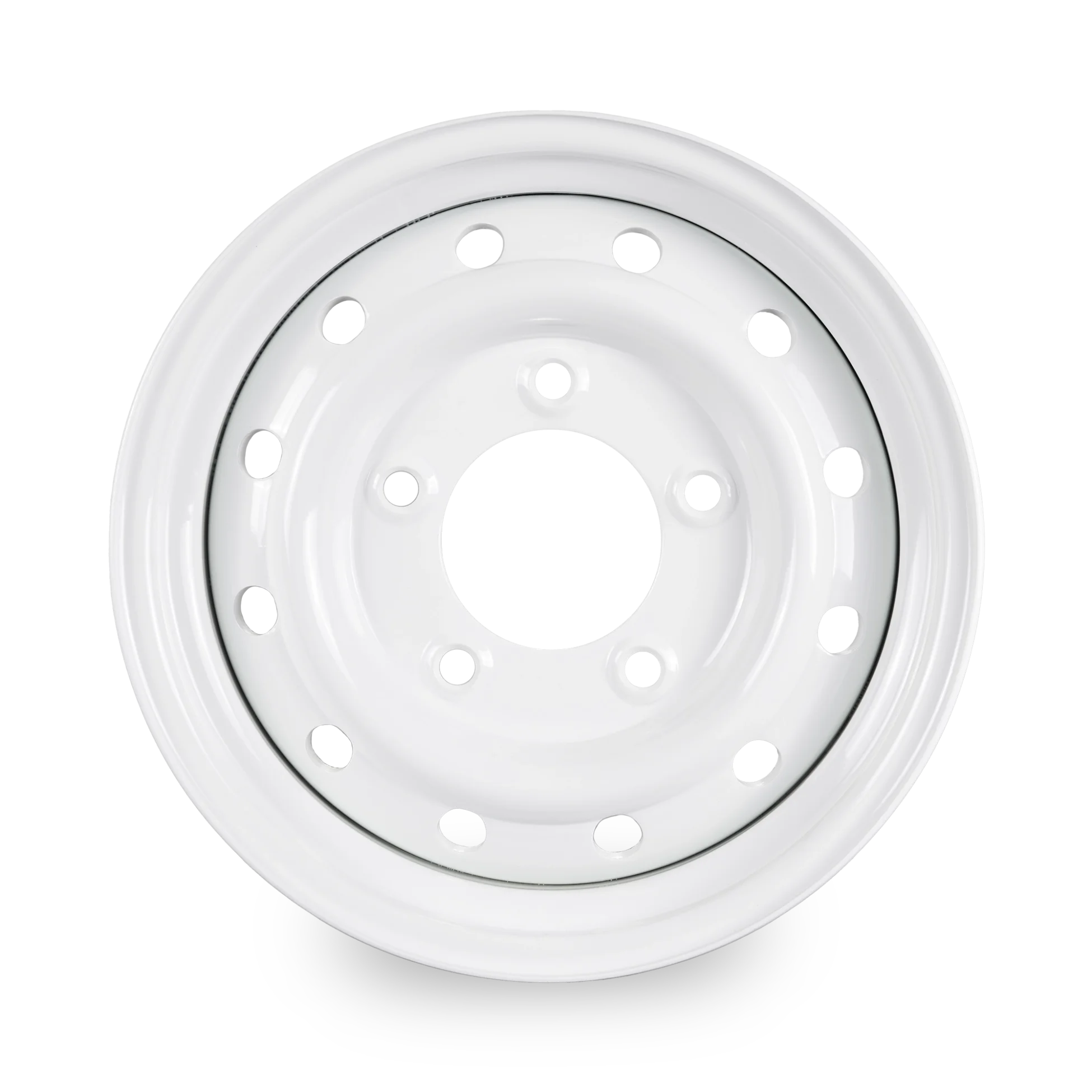 Tuff Torque Wolf Style Steel Wheel 16" x 6.5" ET20 White - Image 2