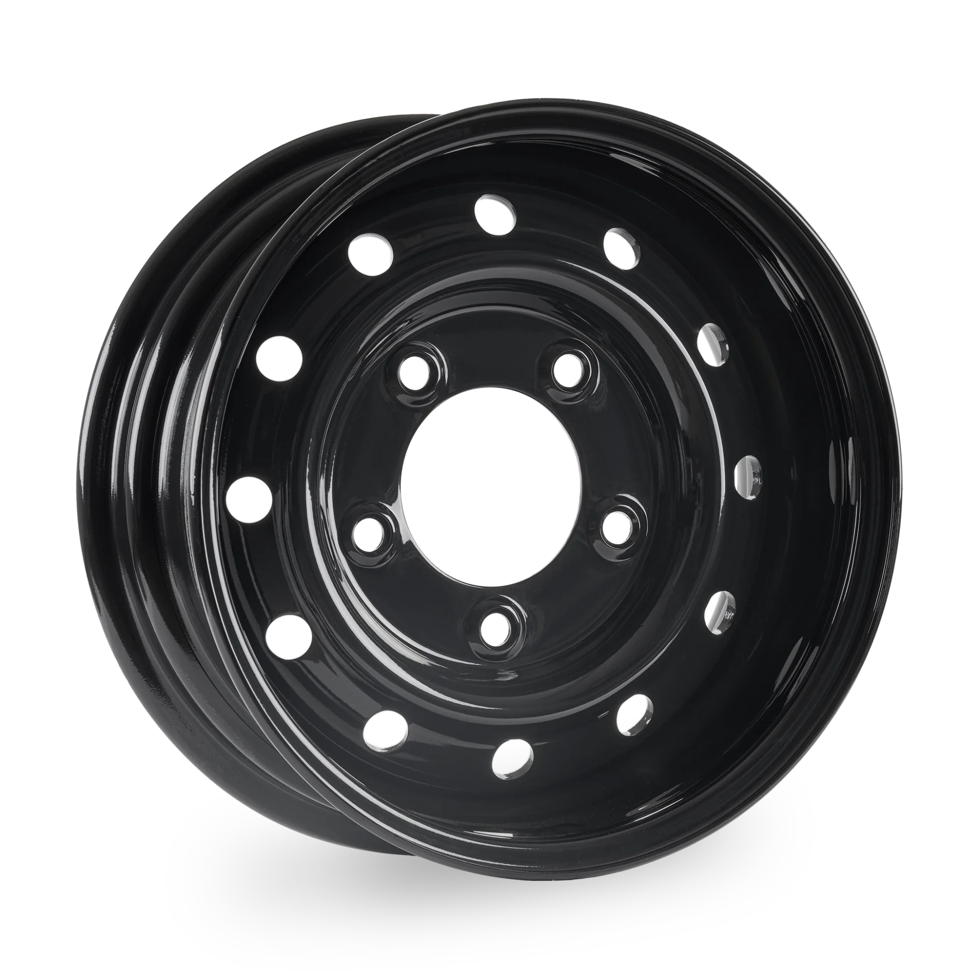 Tuff Torque Wolf Style Steel Wheel 16" x 6.5" ET0 Black - Image 2