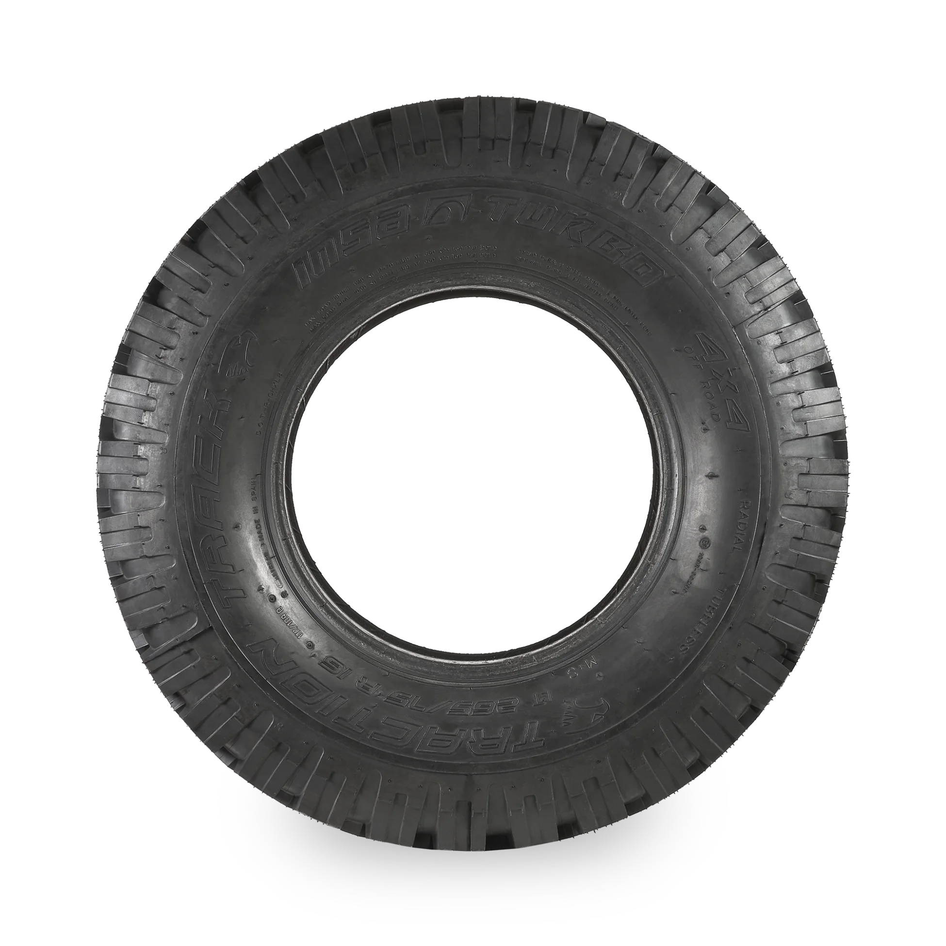 265/75R16 Insa Turbo Traction Track MT (Remould) Mud Terrain 112Q Tyre - Image 2