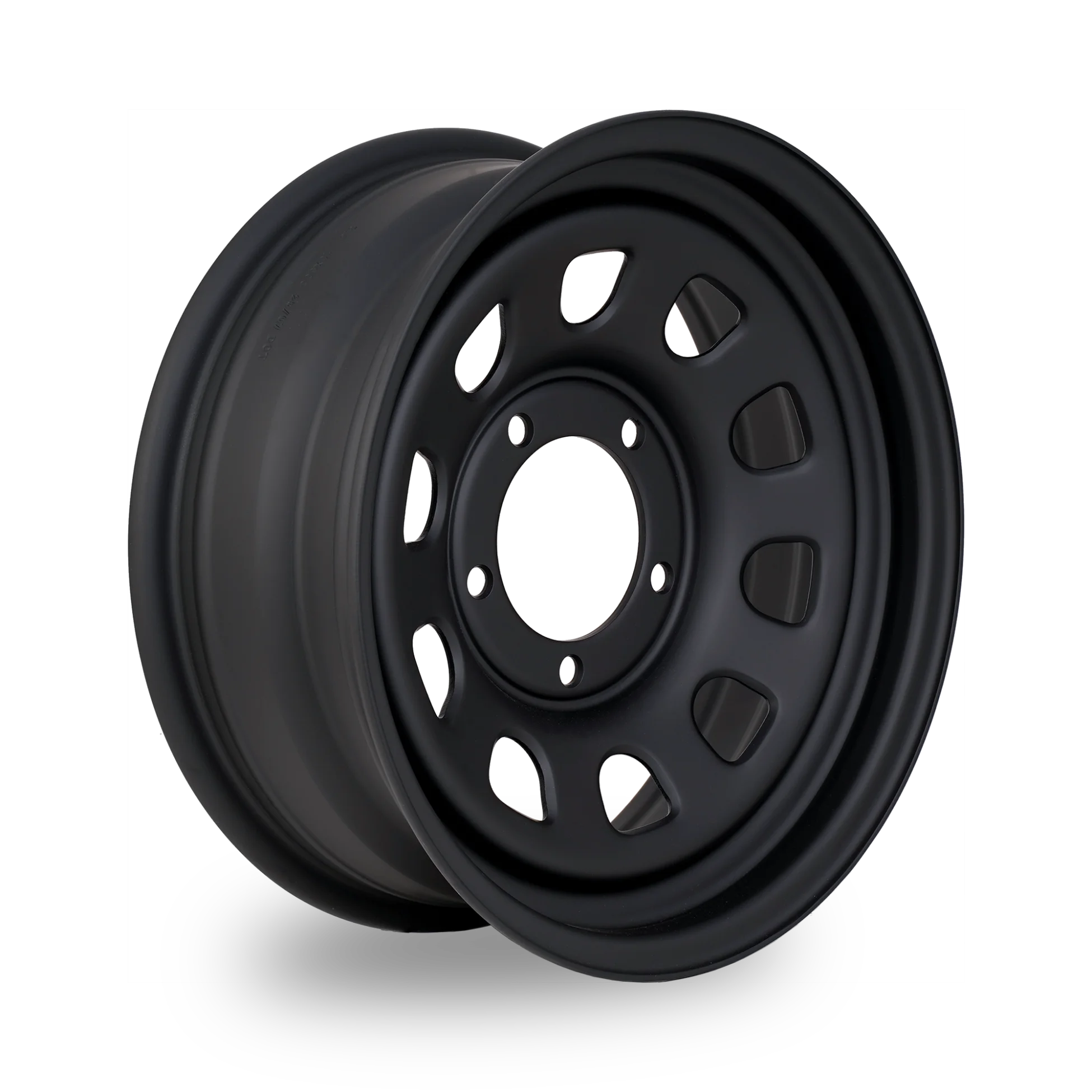 Tuff Torque D Modular Steel Wheel 16" x 6" ET-5 Satin Black - Image 2