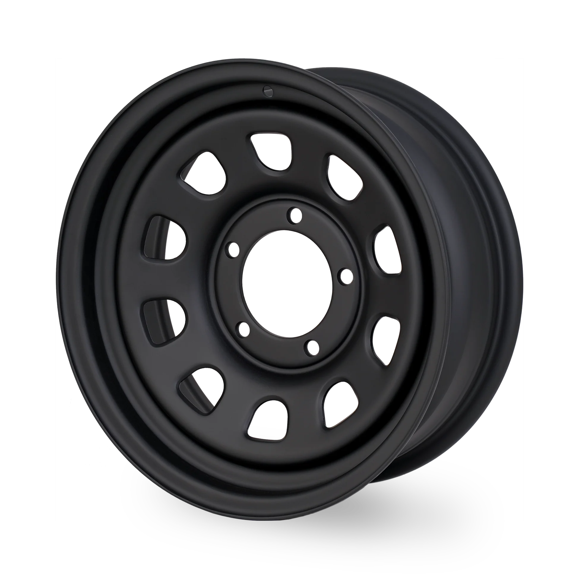 Tuff Torque D Modular Steel Wheel 16" x 6" ET-5 Satin Black - Image 2