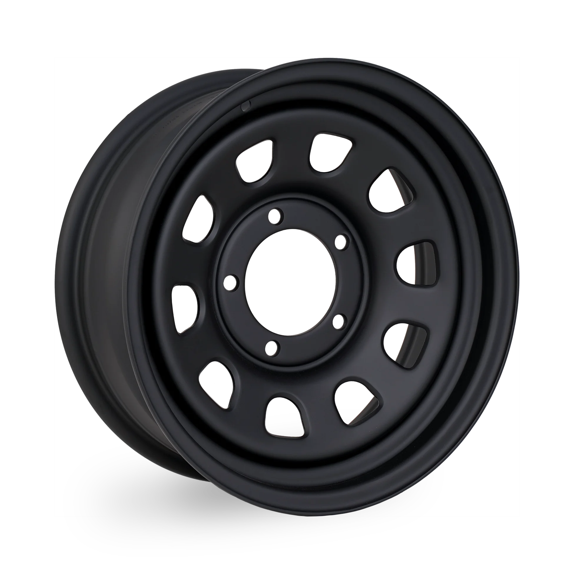 Tuff Torque D Modular Steel Wheel 16" x 6" ET-5 Satin Black - Image 2