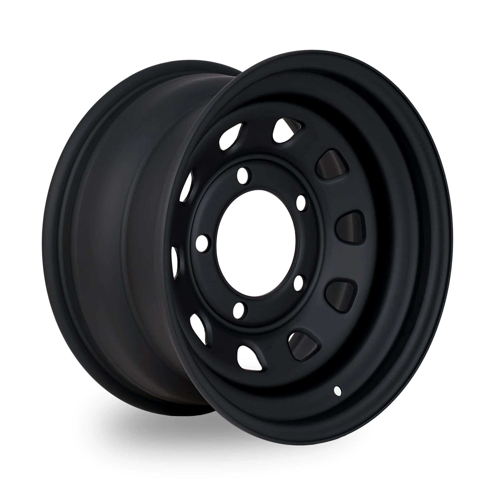 Tuff Torque Modular D Series Steel Wheel 16" x 8" ET0 Satin Black - Image 2