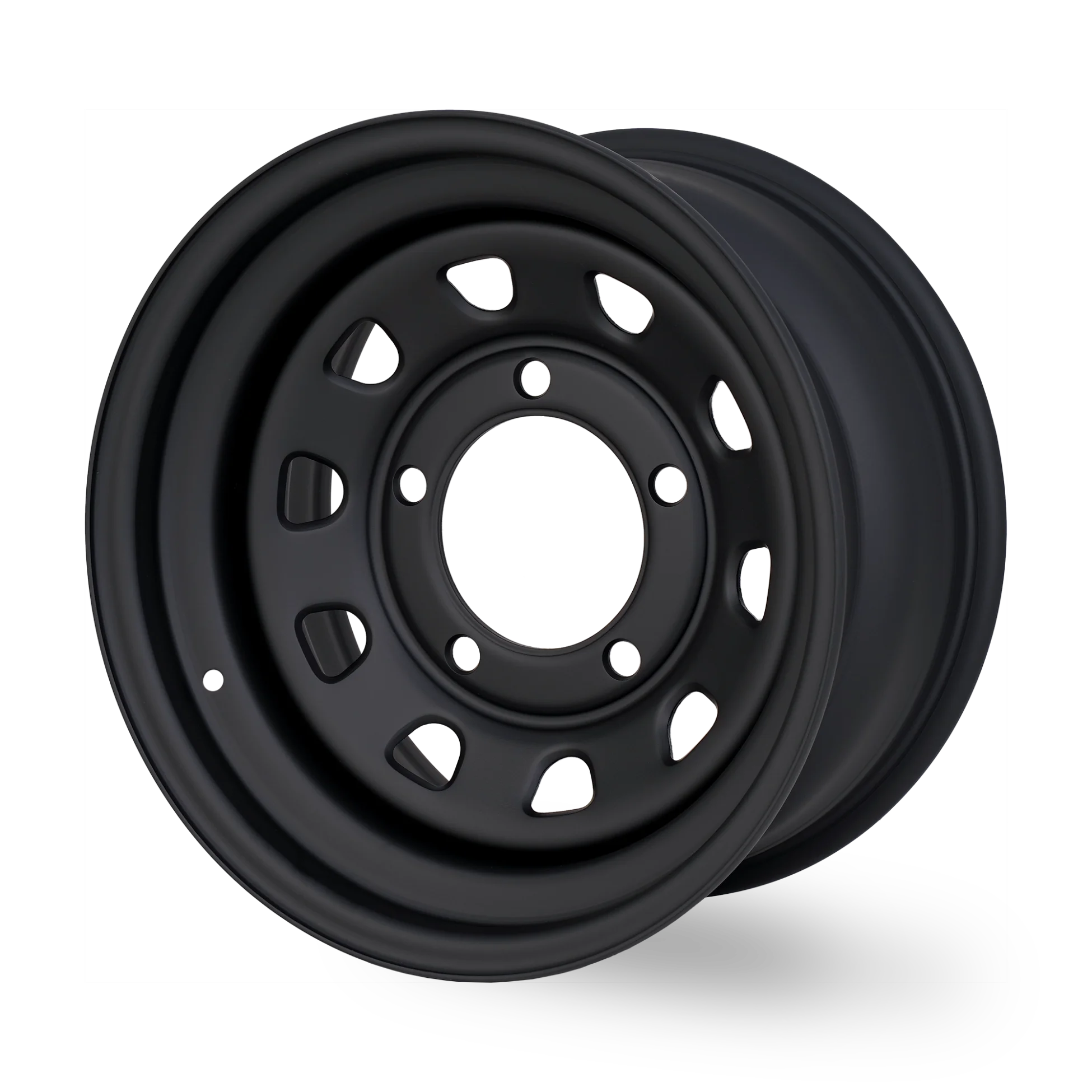 Tuff Torque Modular D Series Steel Wheel 16" x 8" ET0 Satin Black - Image 2