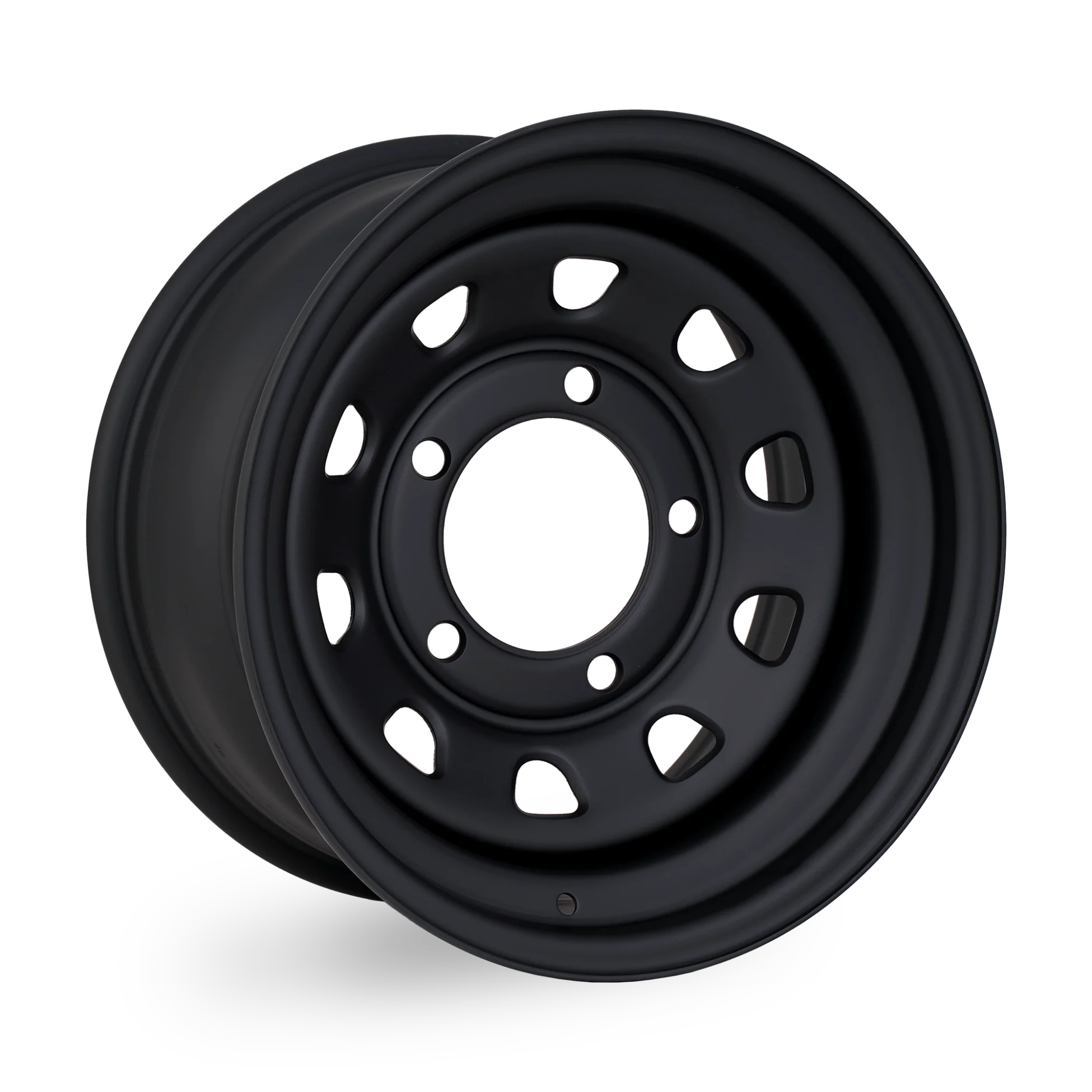 Tuff Torque Modular D Series Steel Wheel 16" x 8" ET0 Satin Black - Image 2