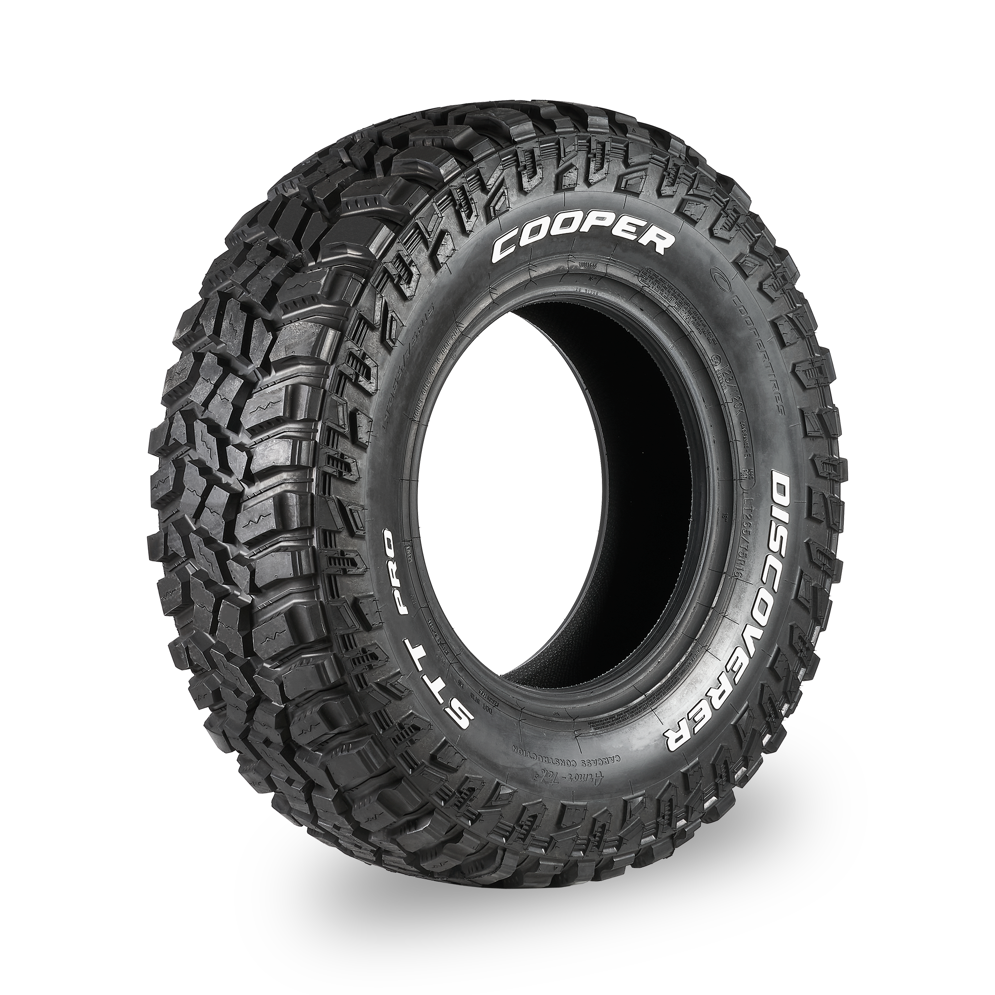 275/65R18 Cooper Discoverer STT Pro Mud Terrain White Letter 123K 