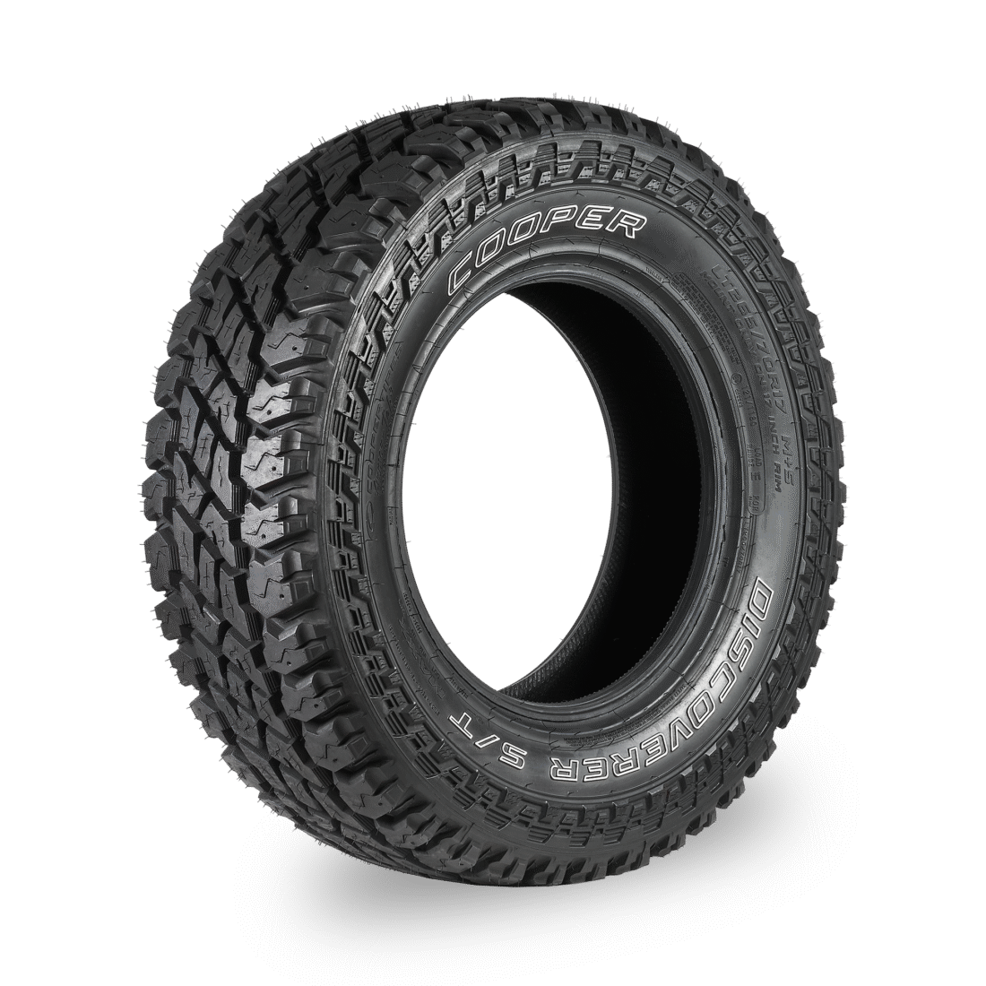 315 70R17 Cooper Discoverer ST Maxx Mud Terrain White Letter 121Q Tyre 
