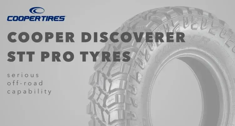 Cooper Discoverer STT Pro 4x4 tyre tread pattern