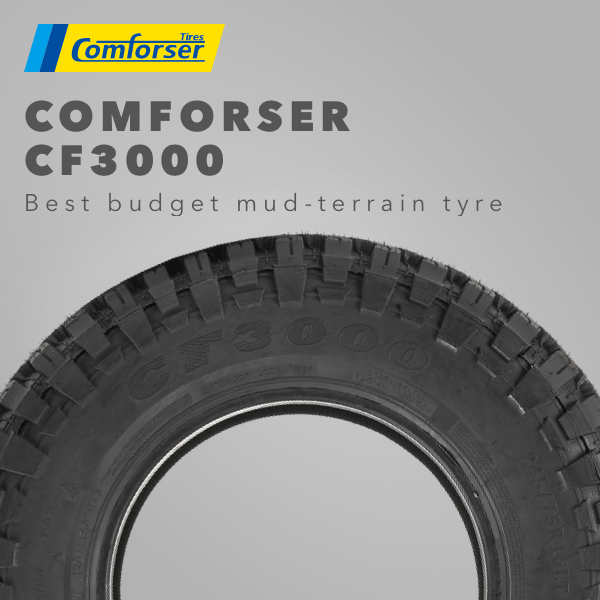 Comforser CF3000 Best budget mud-terrain tyre