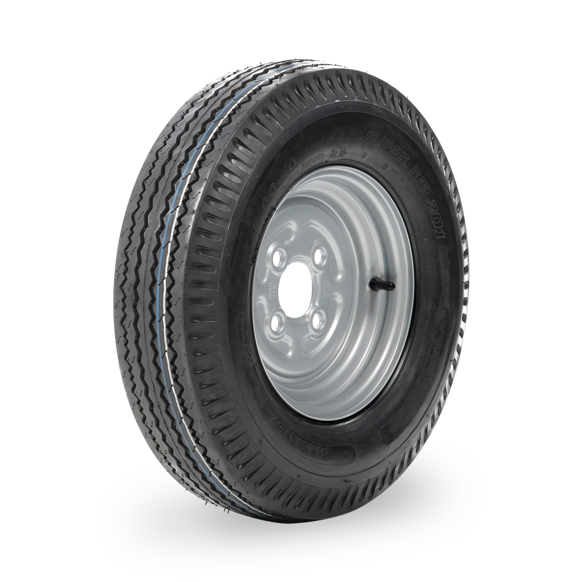 10" Trailer Wheel & Tyre - 4 Stud, 5.00-10 6pr 79N - Image 2