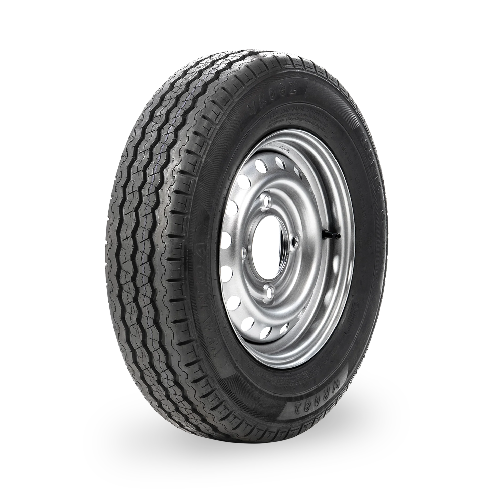 13" Trailer Wheel & Tyre - 4 Stud, 165R13 96/94N - Image 2