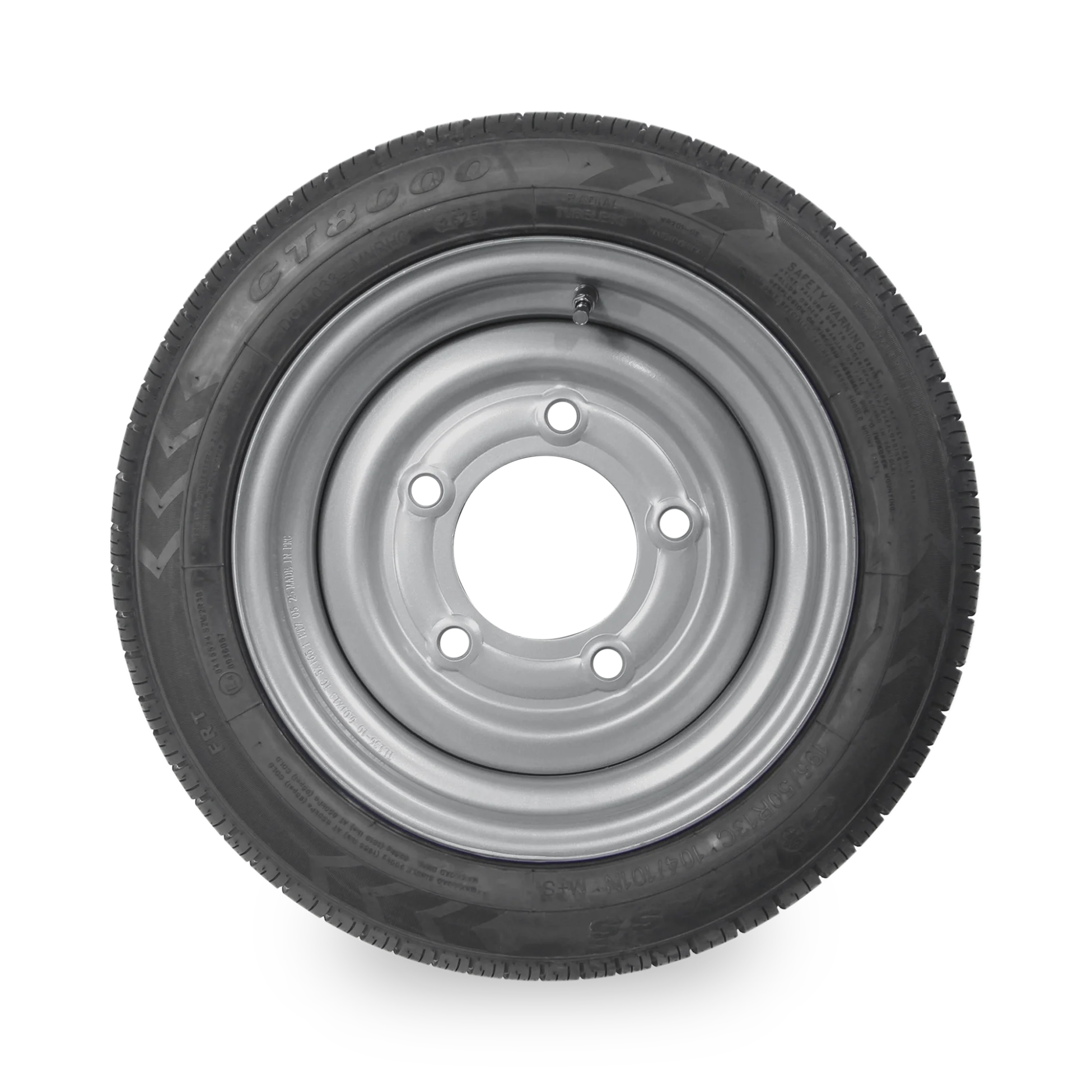 13" Trailer Wheel & Tyre - 5 Stud, 195/50R13 104/101N - Image 2