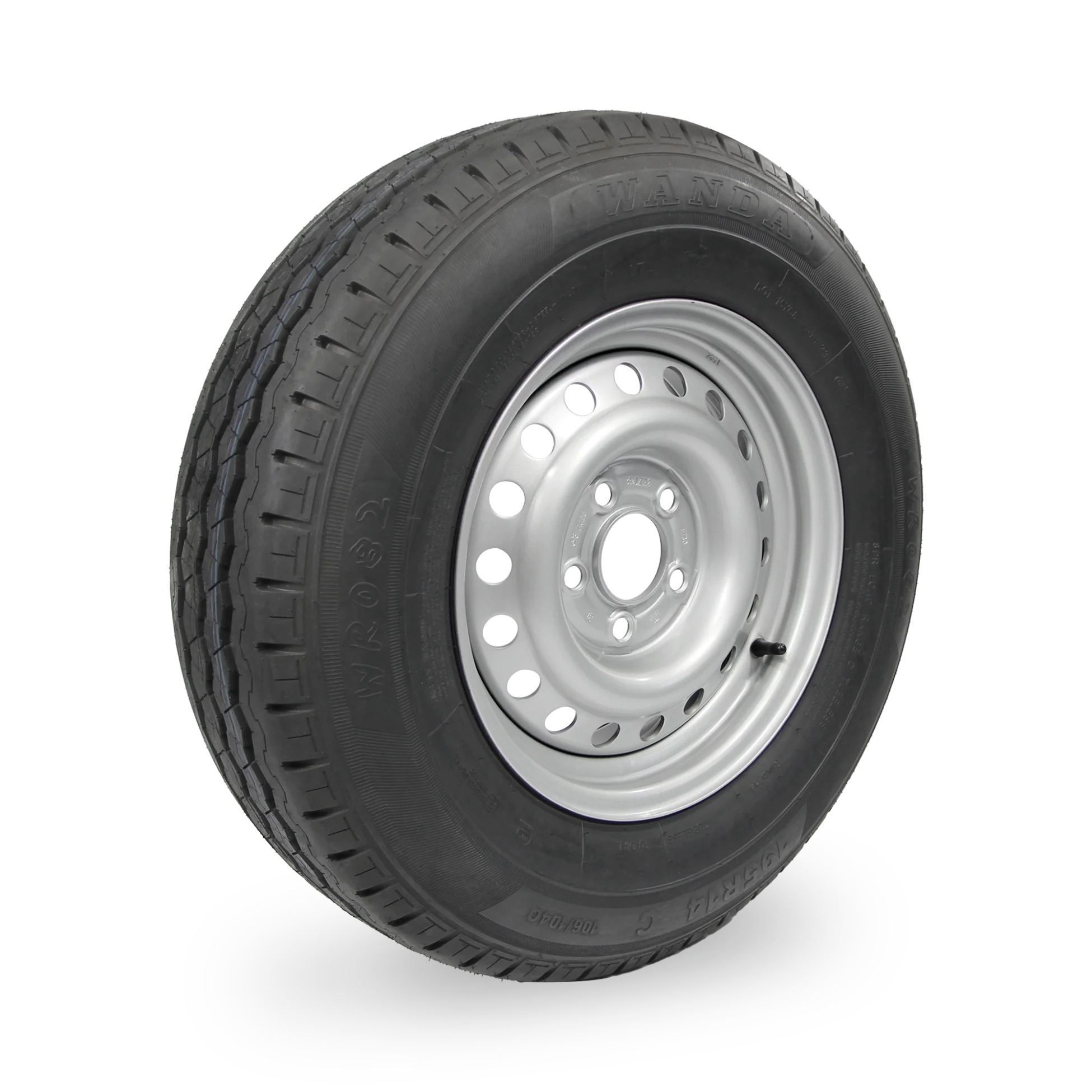 14" Trailer Wheel & Tyre - 5 Stud, 195R14C 106/104Q - Image 2