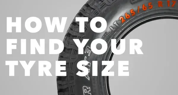 a close up of the tyre size markings on a tyre sidewall