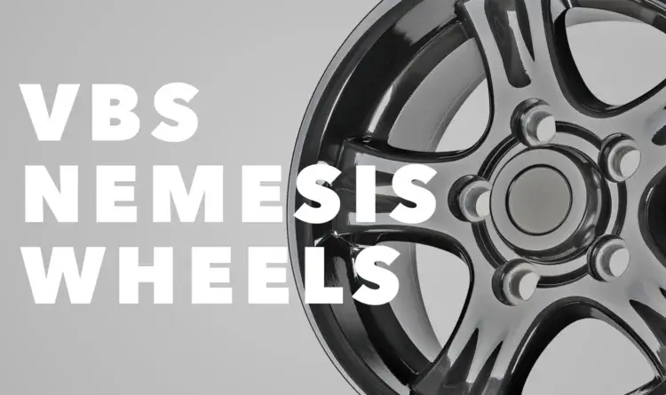 A VBS Nemesis alloy wheel